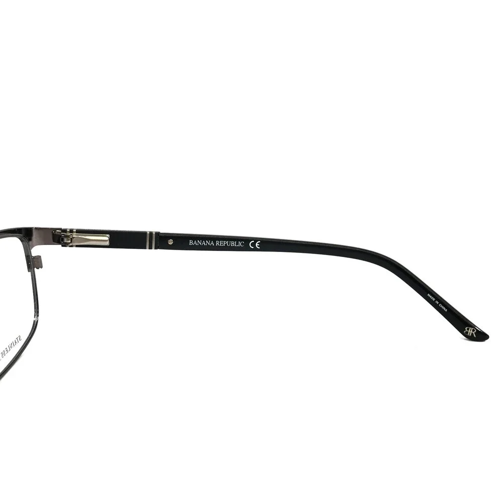 Banana Republic Eyeglasses Frames ROMAN/N 003 Black Gray Rectangle 54-19-145